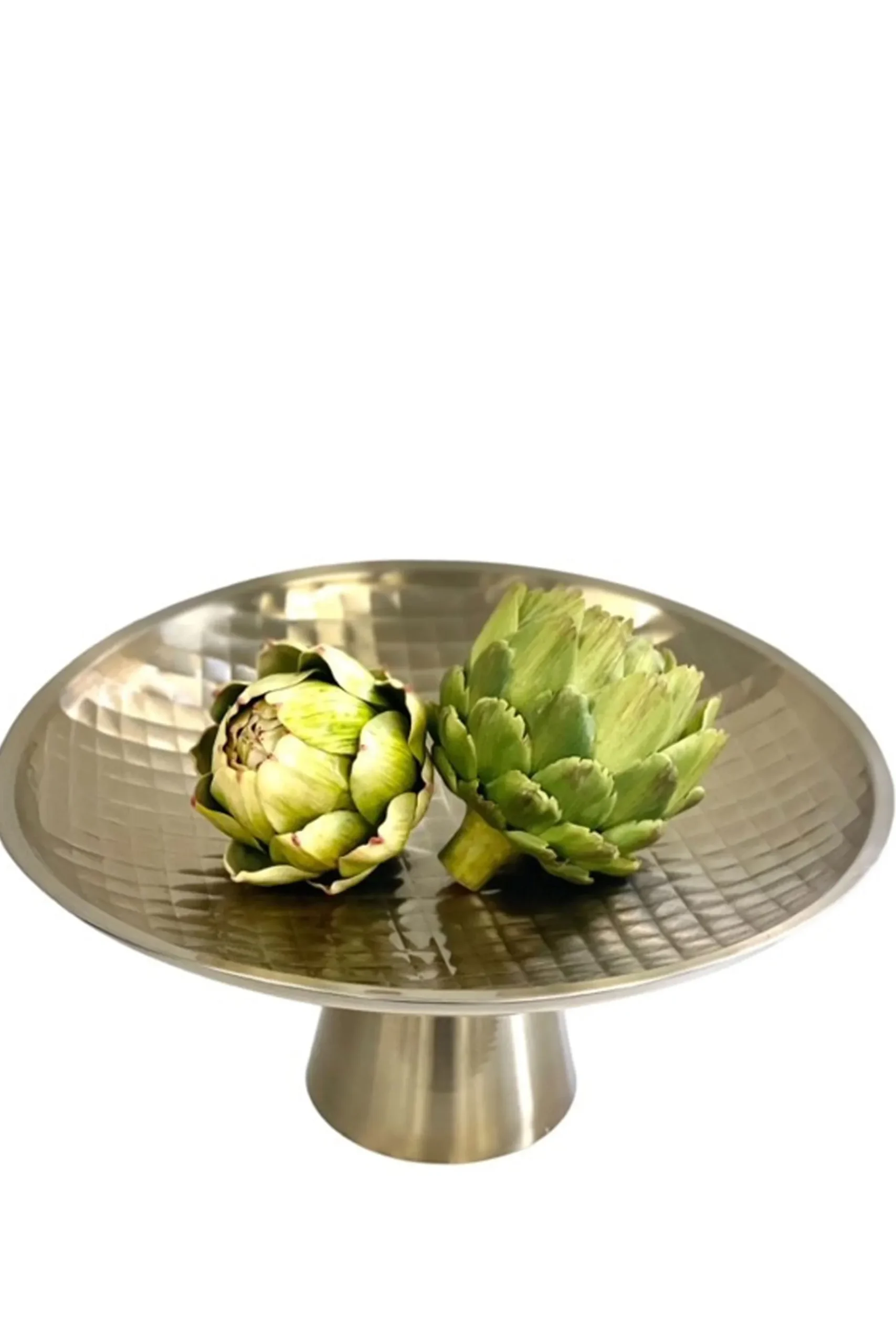 Tableware & Trays-HUSK Fruit Stand - Gold