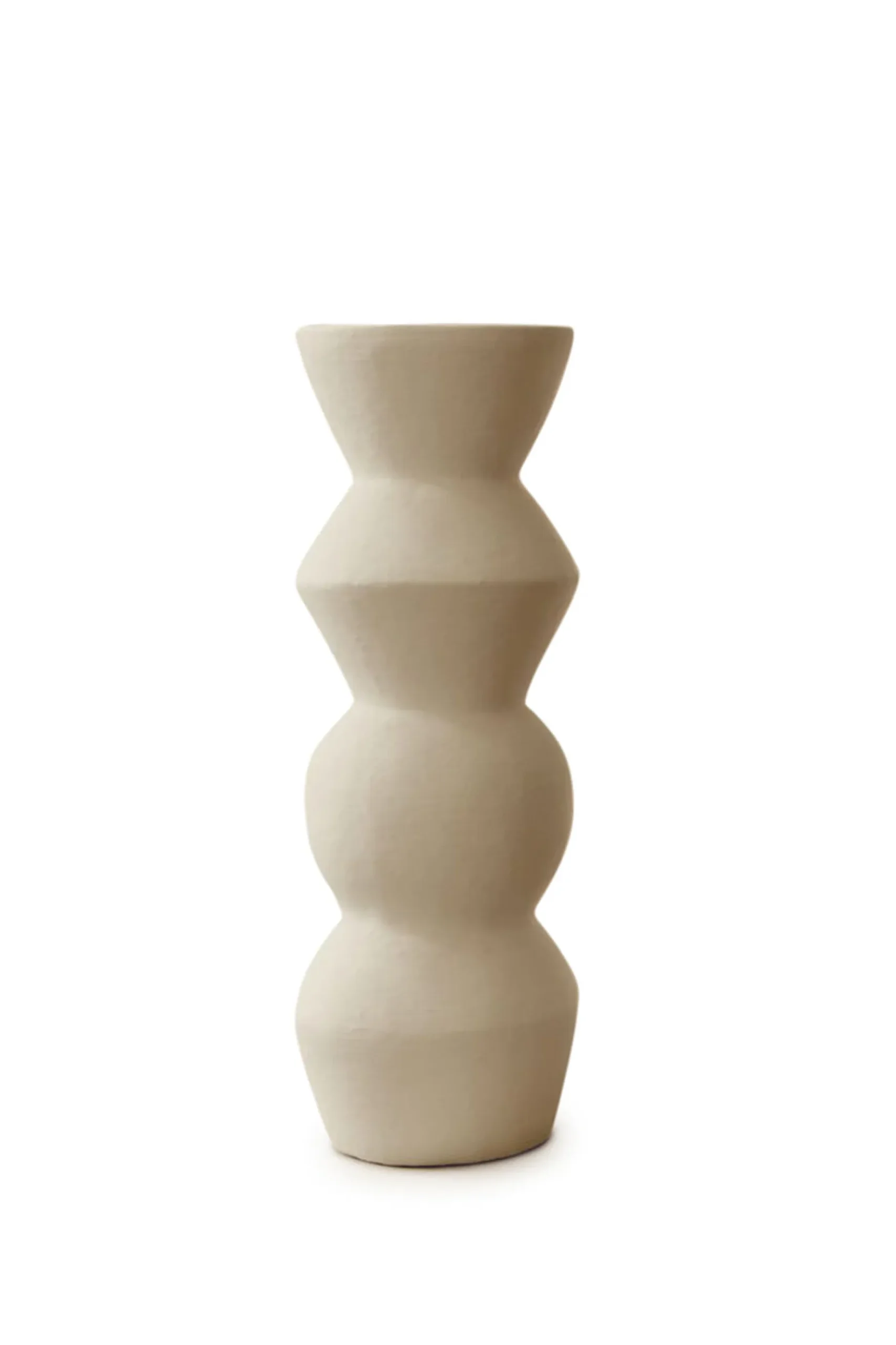 Vases & Planters-HUSK George Vase - White