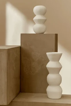 Vases & Planters-HUSK George Vase - White
