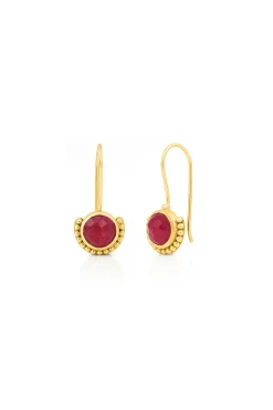 Earrings-HUSK Hallie Earring - Gold