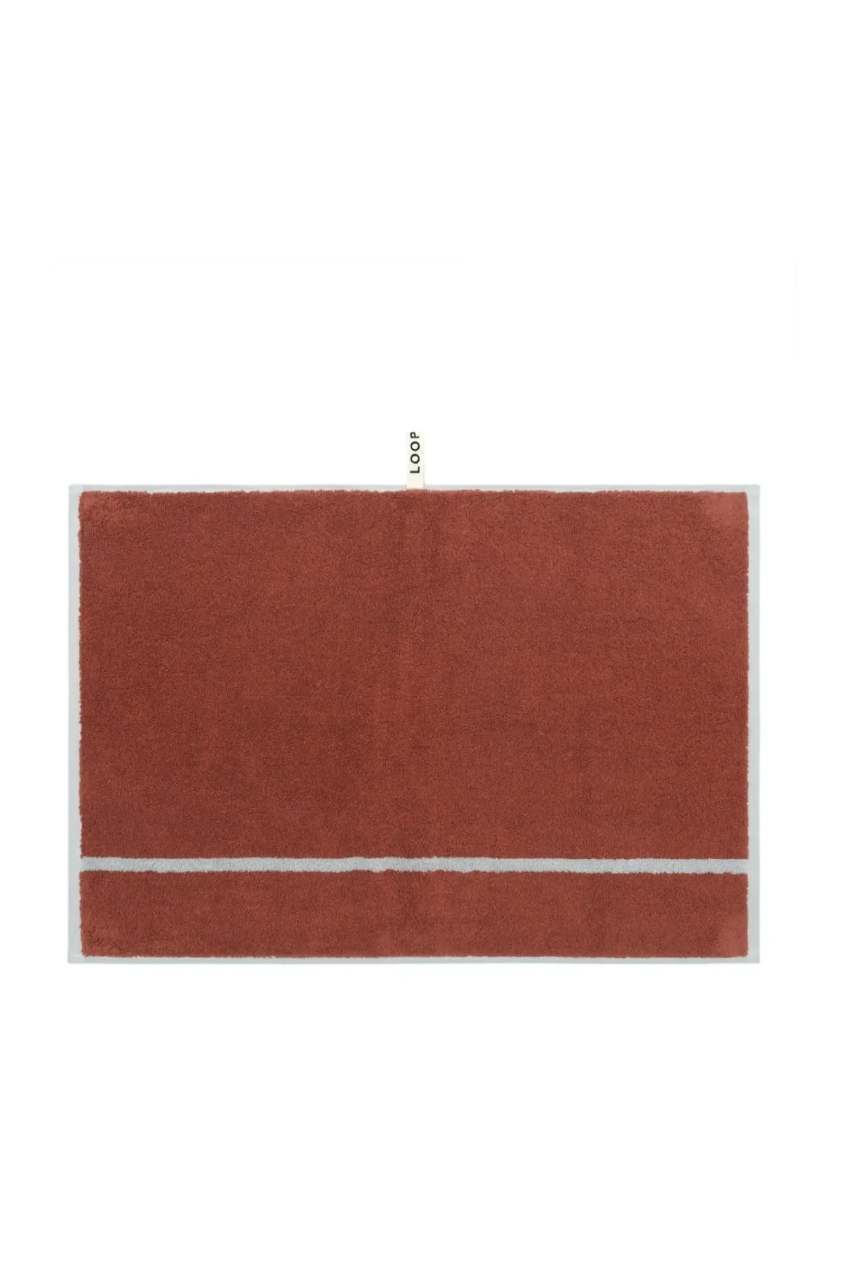 Bath-HUSK Hand Towel - TerraCotta