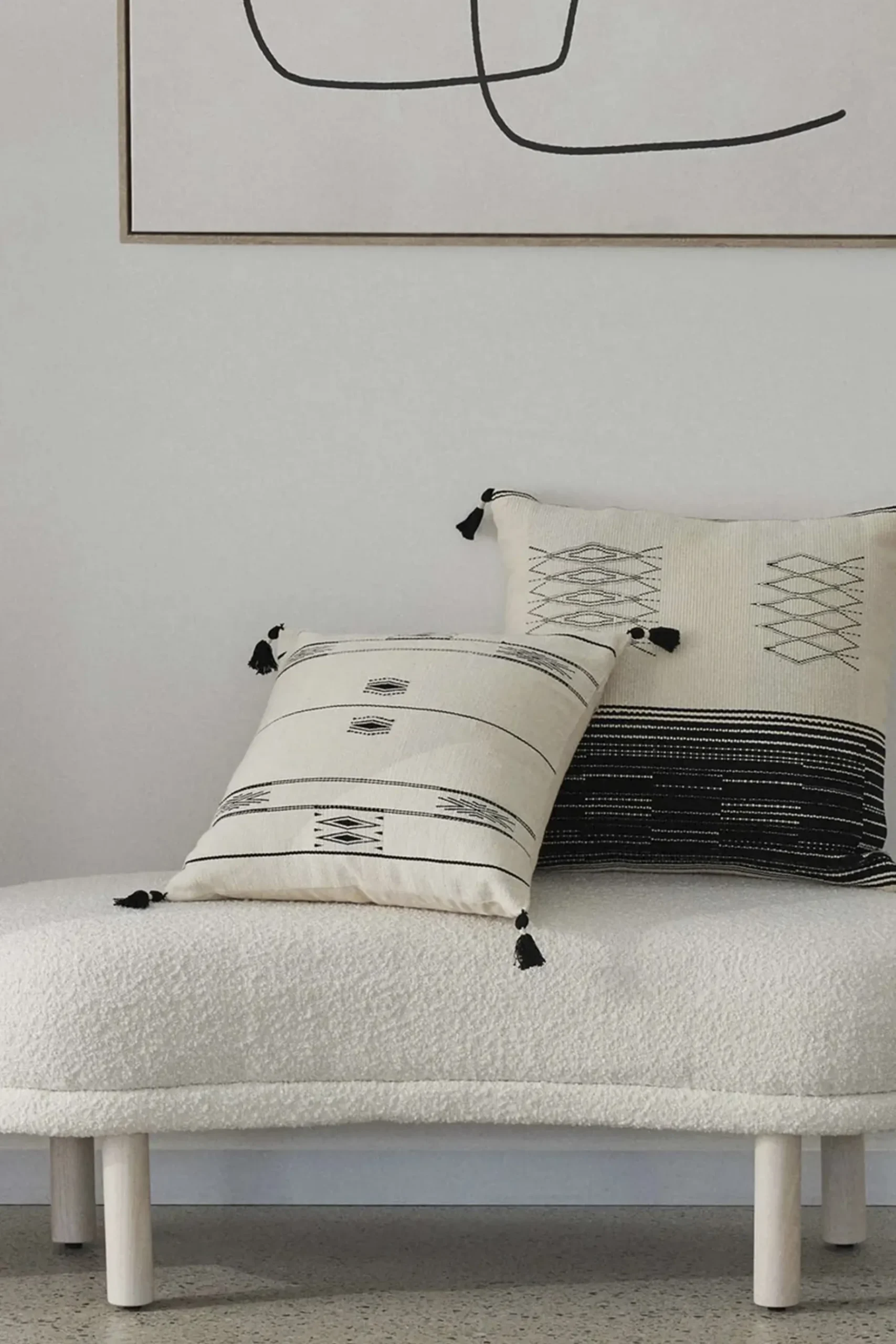 Cushions & Throws-HUSK Handwoven Cushion 5 HuskHandwovenCushion5