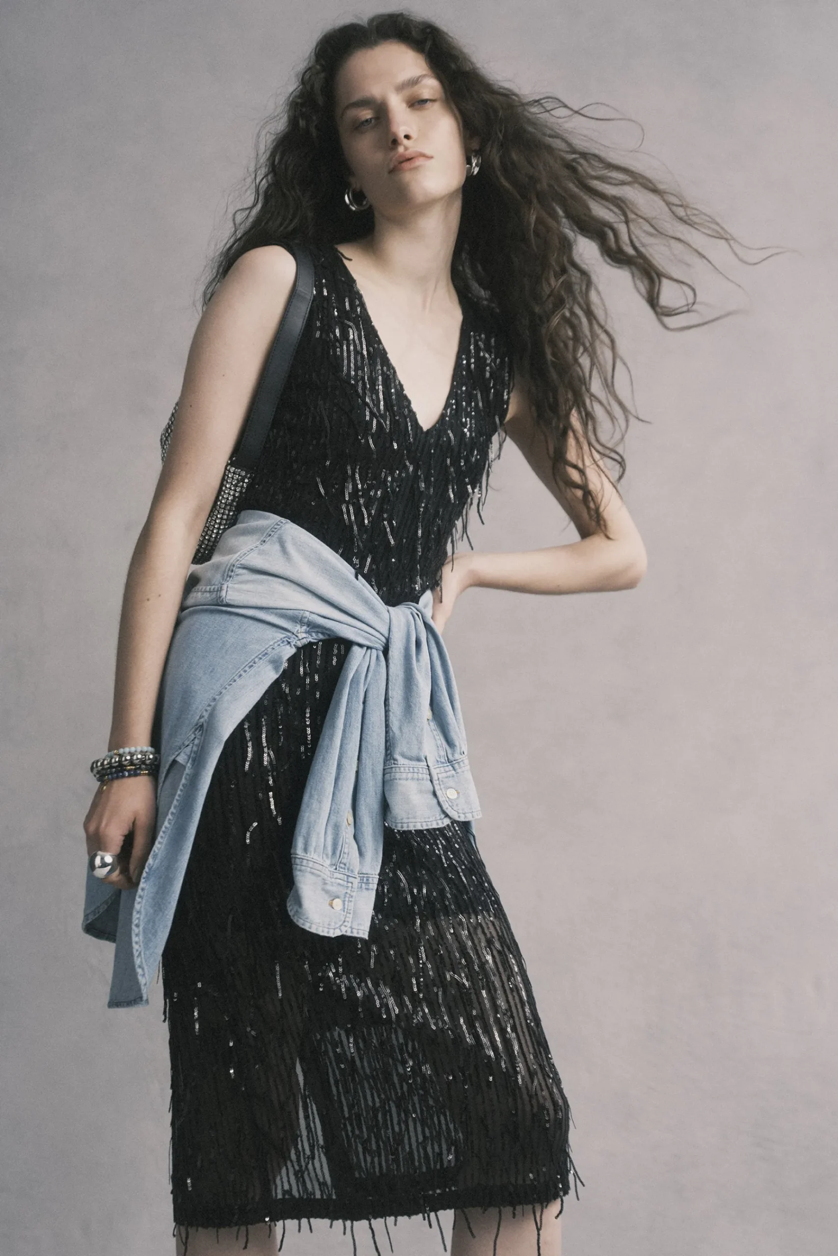 Dresses-HUSK Helena dress - Black