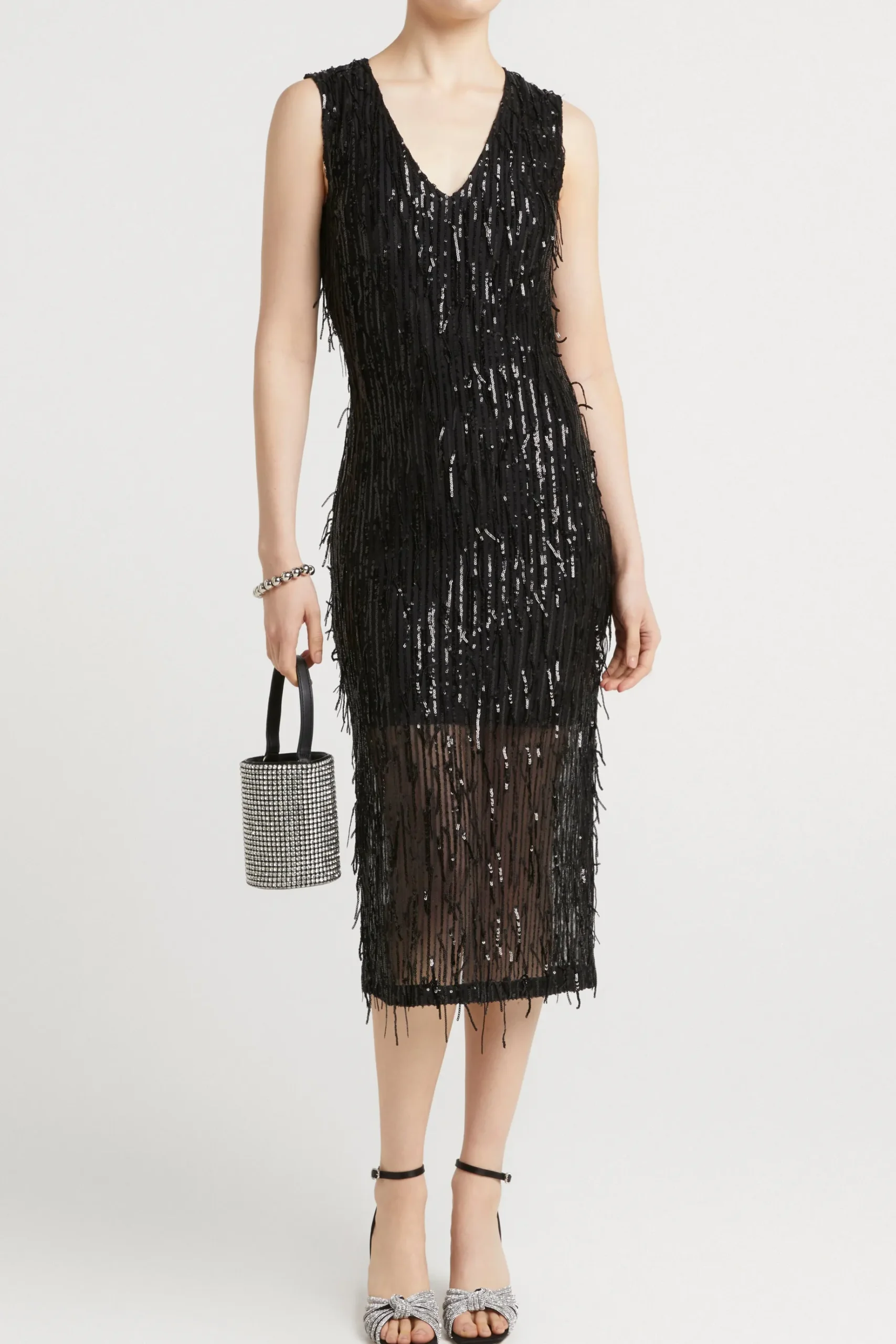 Dresses-HUSK Helena dress - Black