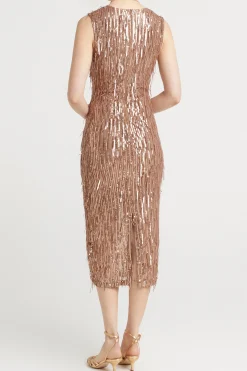 Dresses-HUSK Helena dress - Bronze