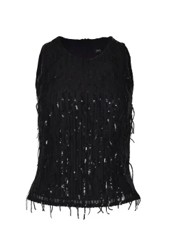 Tops-HUSK Helena top - Black