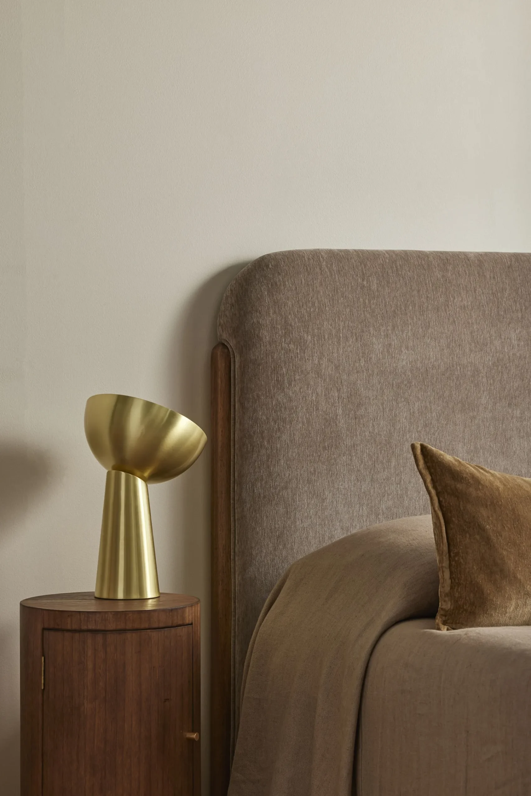 Furniture, Lighting & Mirrors-HUSK Hugh Lamp - Gold
