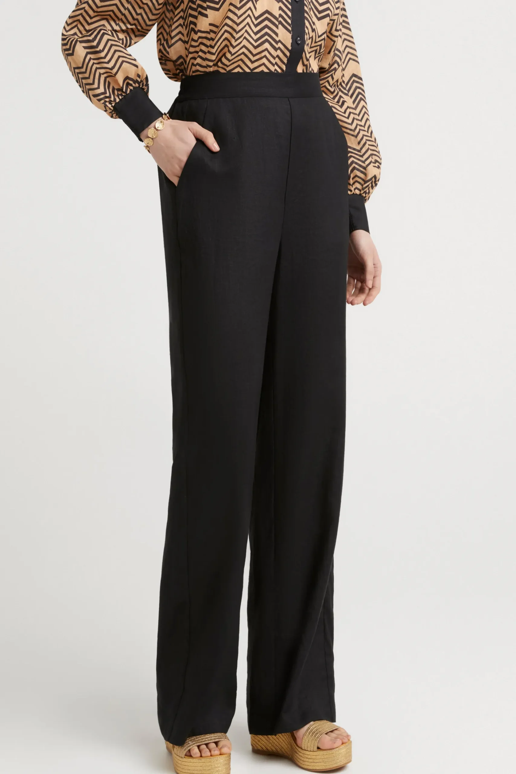 Pants-HUSK Jade pant - Black