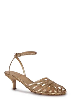 Shoes-HUSK JADE SANDAL - Brass Metalic BrassMetalic
