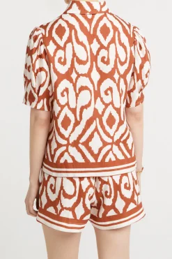 Tops-HUSK Jade top - Print