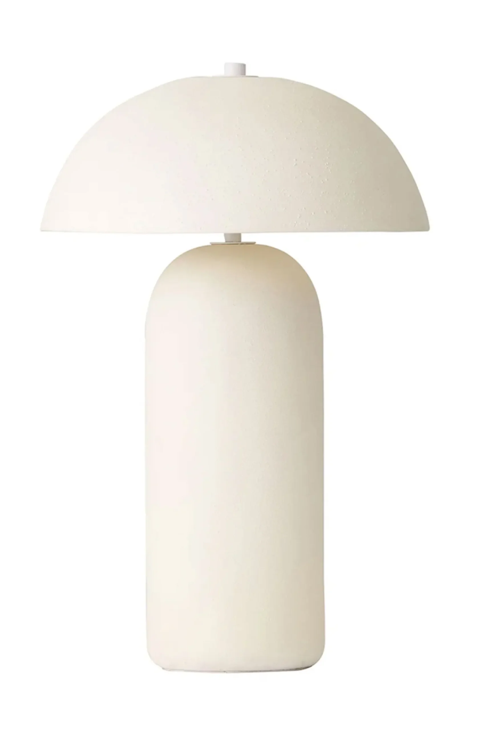 Furniture, Lighting & Mirrors-HUSK Jai Lamp - Cream
