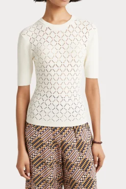 Knitwear-HUSK Juliette knit - Oyster