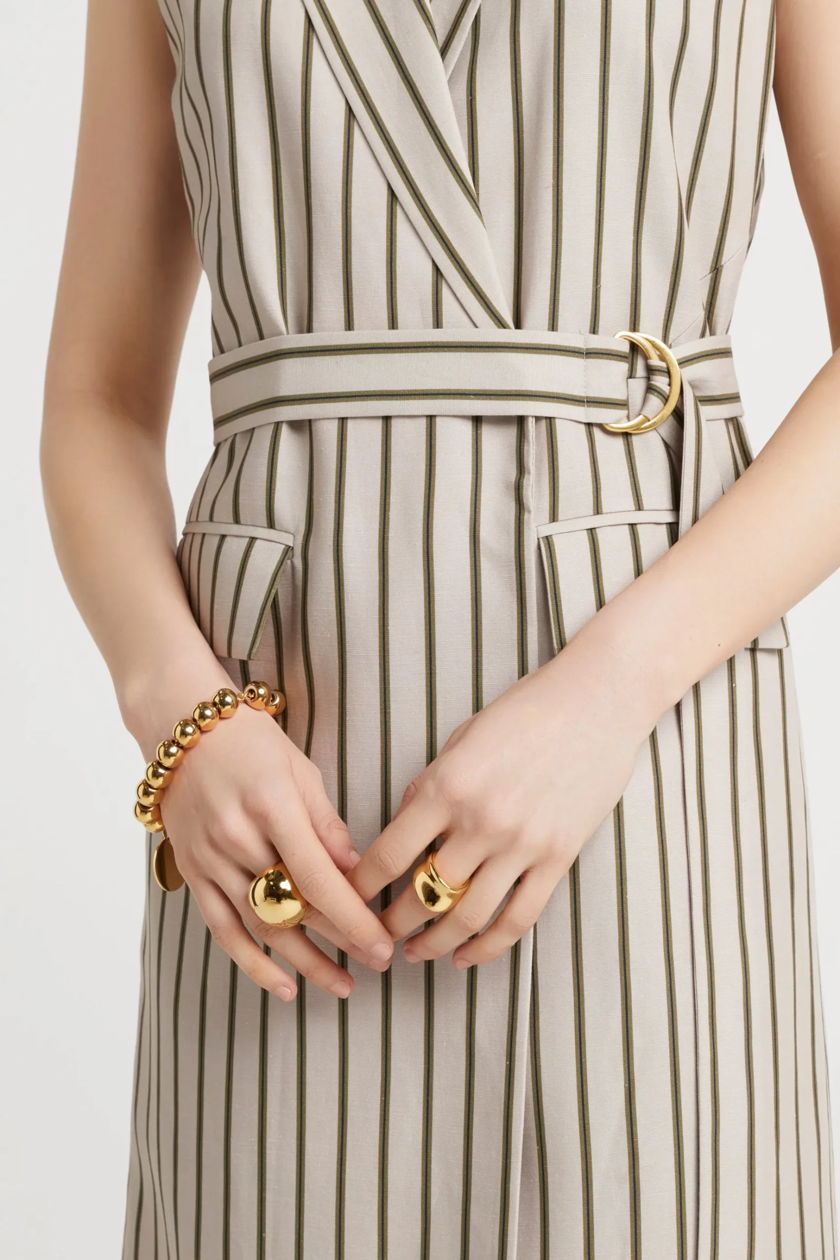 Dresses-HUSK Lea dress - Stripe