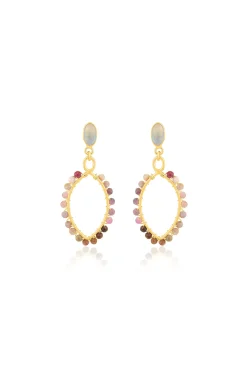 Earrings-HUSK Lea Earring - Multi Coloured MultiColoured