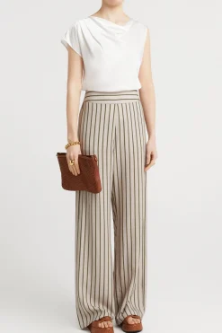 Pants-HUSK Lea pant - Stripe