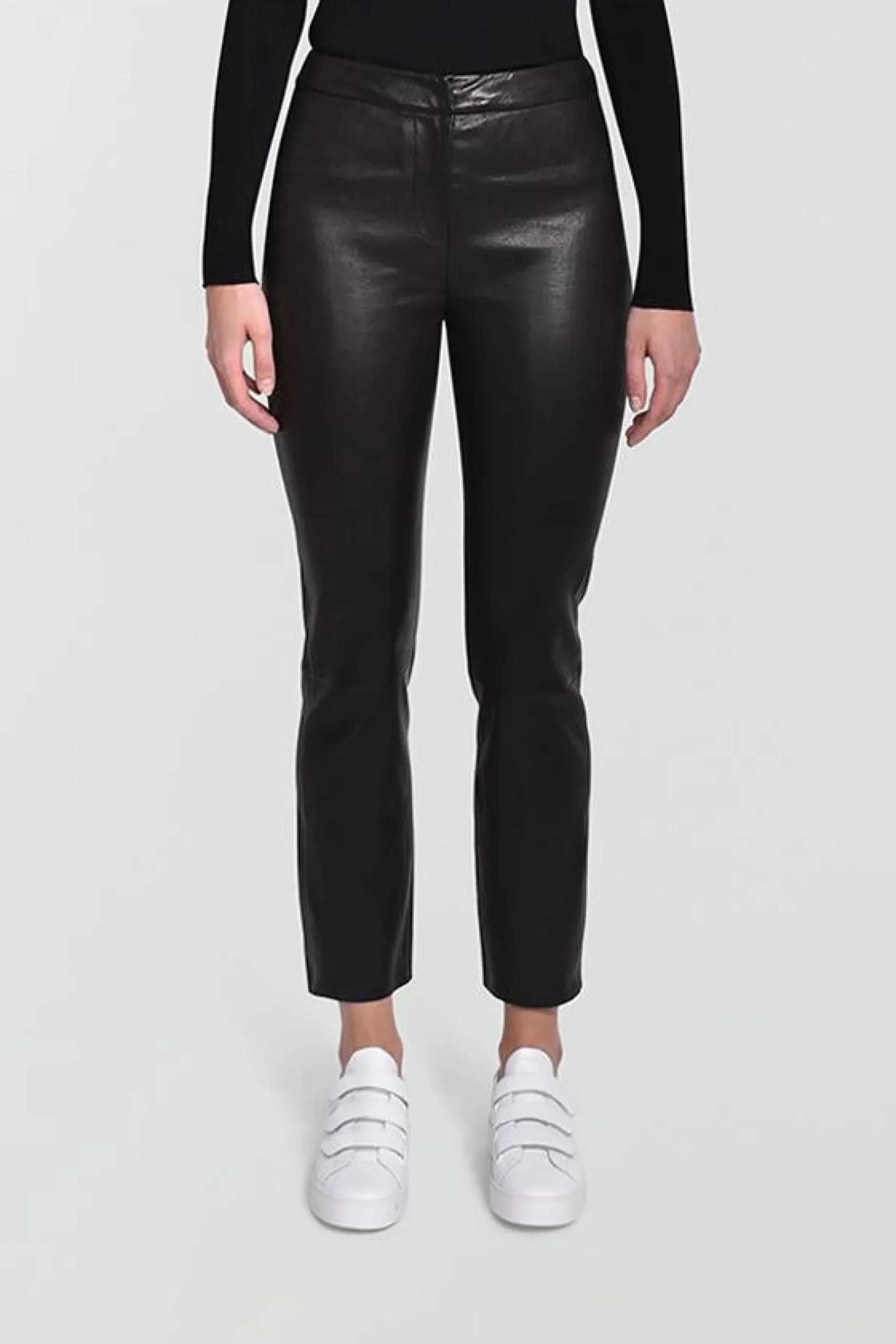 Pants-HUSK Leather Pant - Black