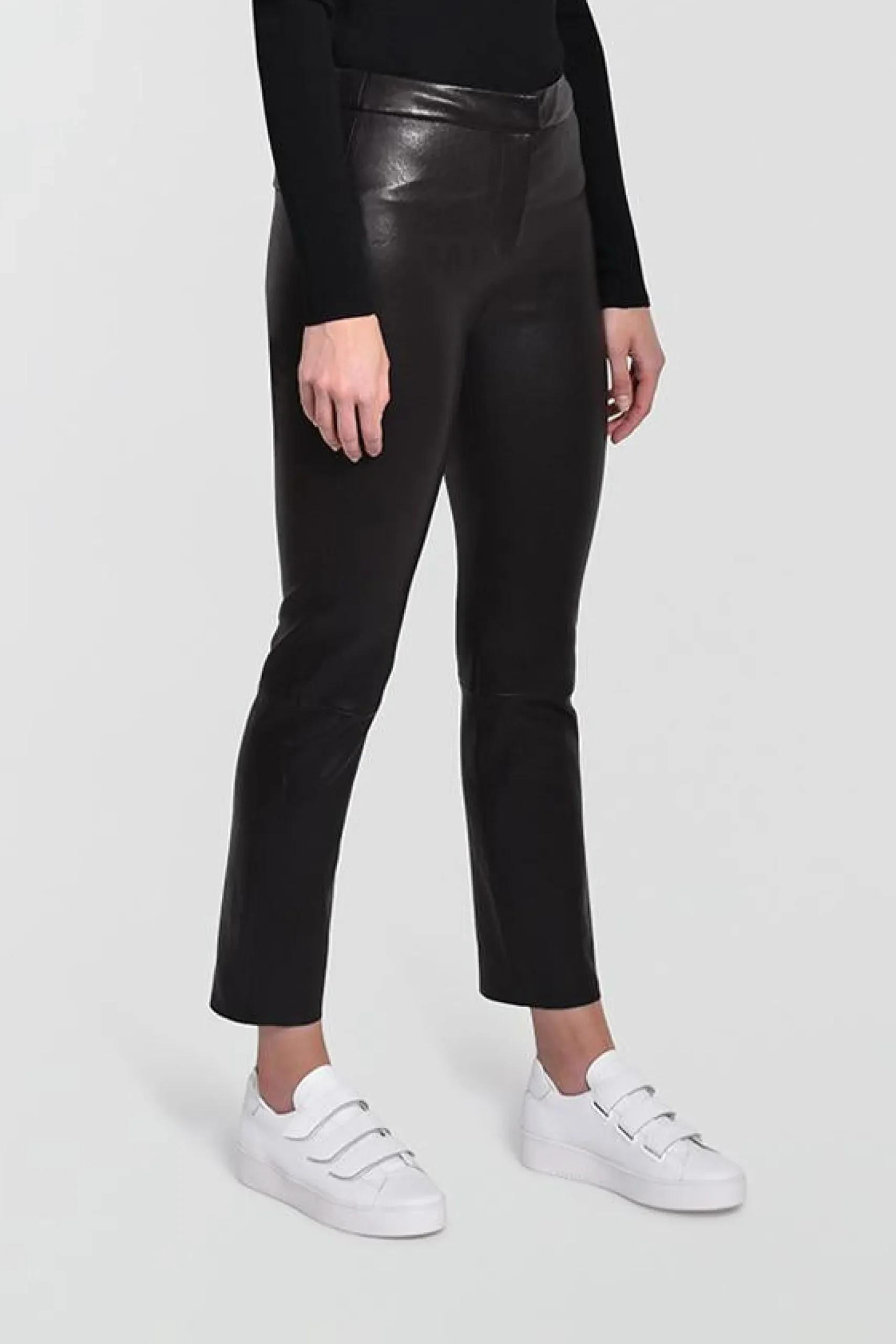 Pants-HUSK Leather Pant - Black
