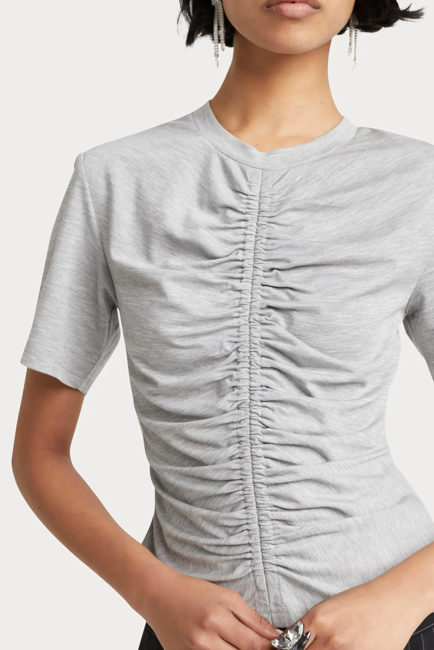 Tops-HUSK Lolla top - Grey