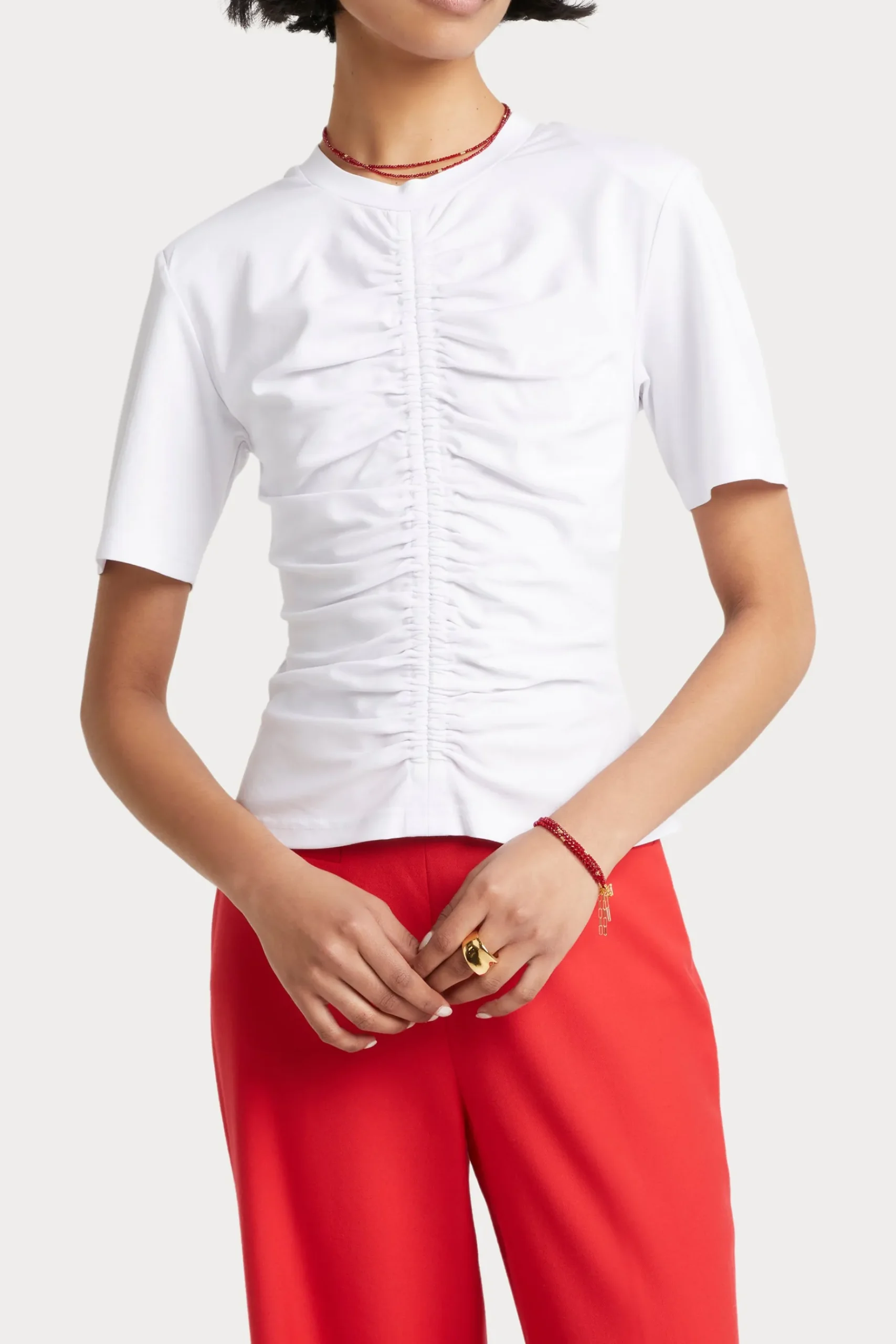 Tops-HUSK Lolla top - White
