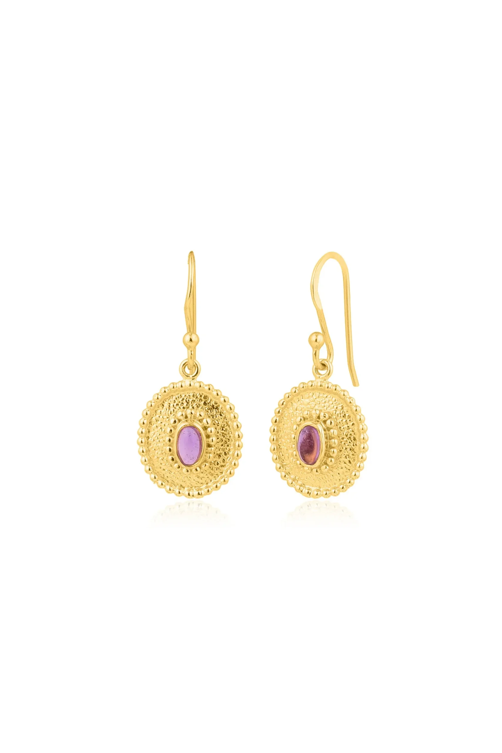 Earrings-HUSK Lotte Earring - Gold