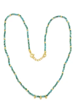 Necklaces-HUSK Luca Necklace - Turquoise