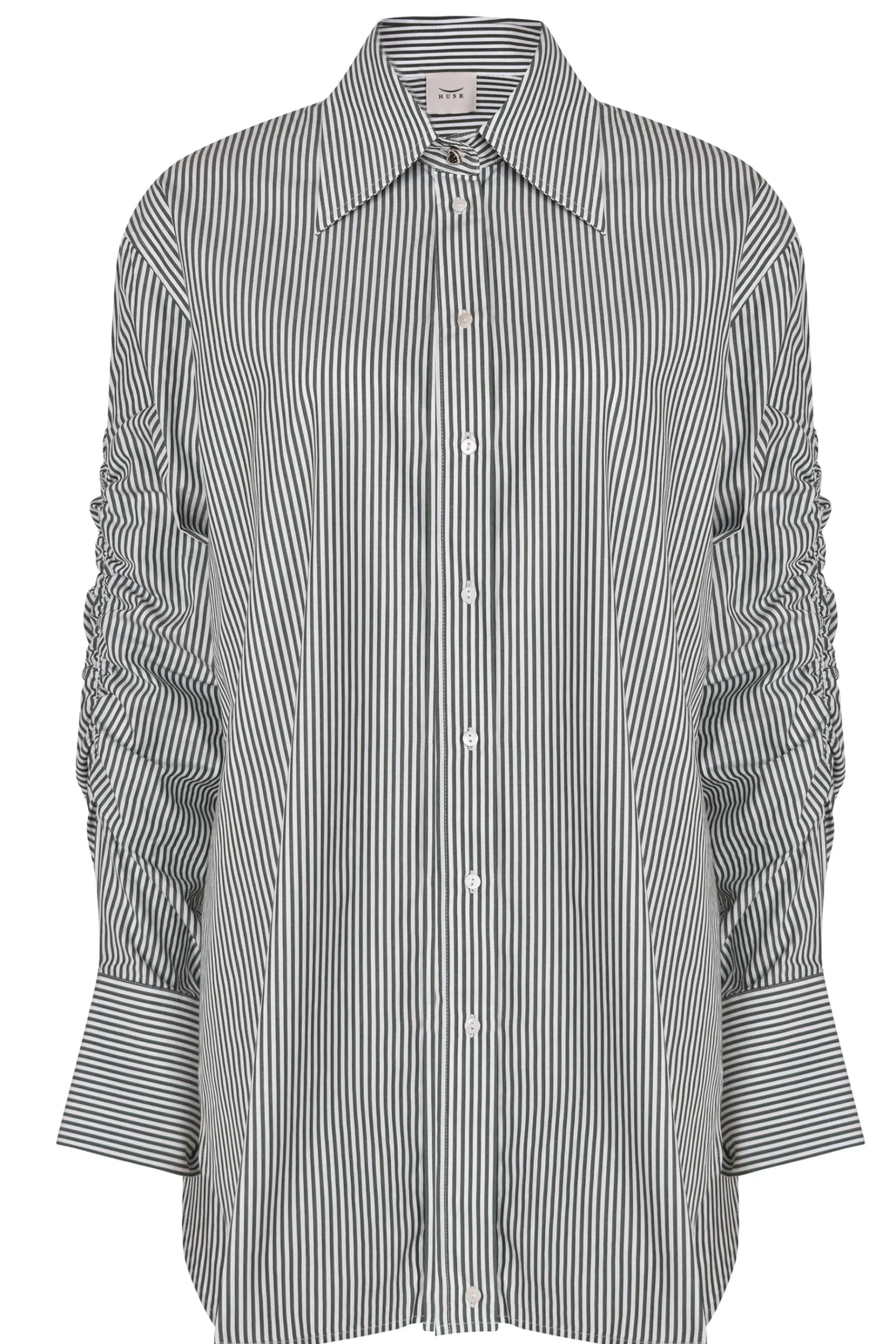 Tops-HUSK LUCA SHIRT - Green