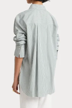 Tops-HUSK Luca shirt - Green
