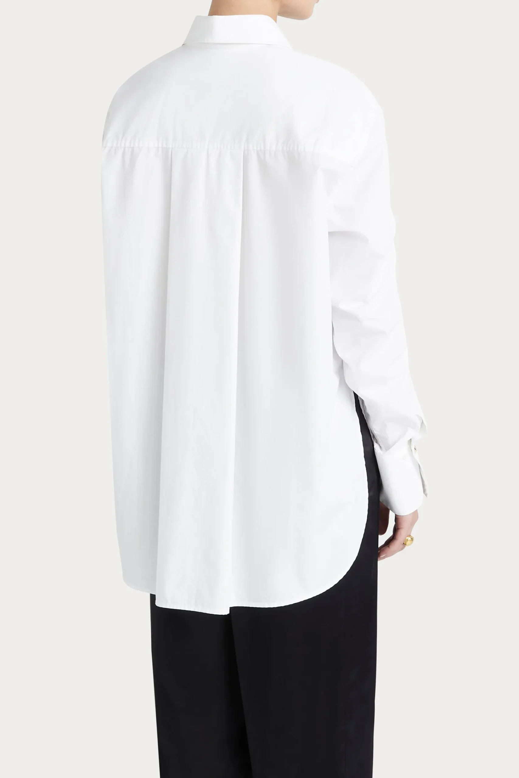 Tops-HUSK Luca shirt - White