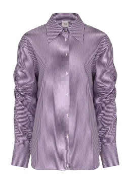 Tops-HUSK LULU SHIRT - Purple
