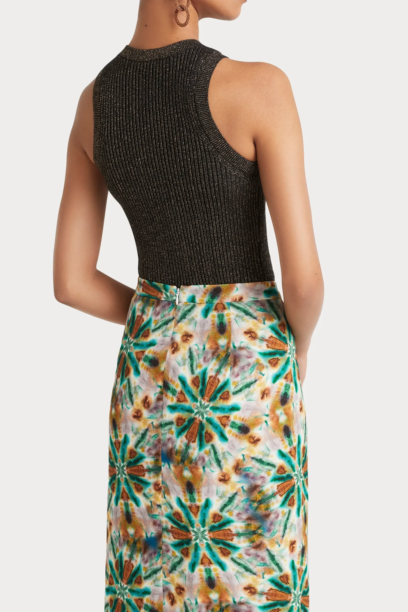 Knitwear-HUSK TANK - Lurex