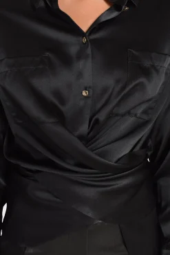 Tops-HUSK LYON SHIRT - Nero