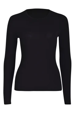 Knitwear-HUSK MERINO CREW - Black