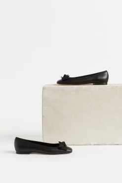 Shoes-HUSK MIA BALLET - Black