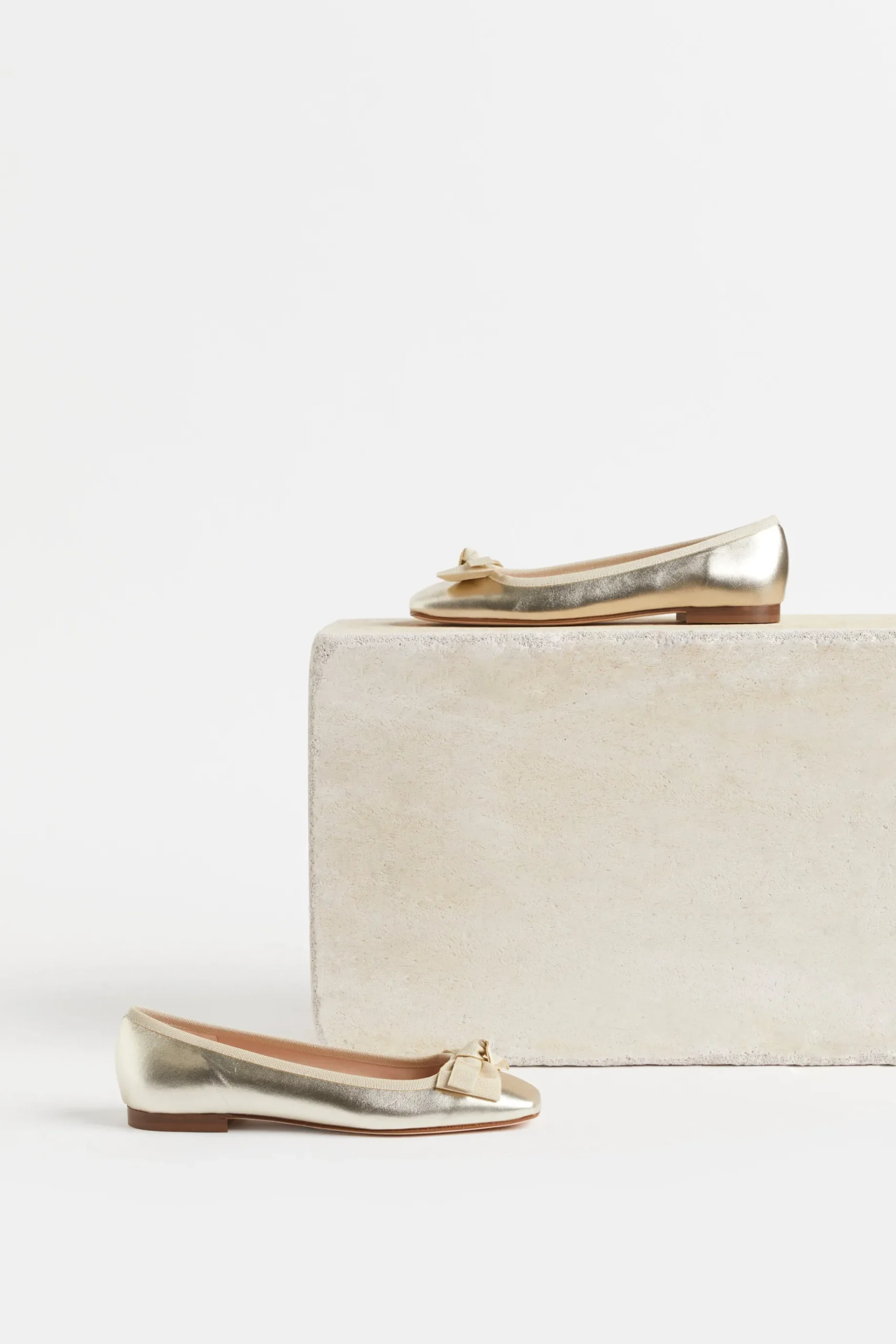 Shoes-HUSK MIA BALLET - Gold Metallic GoldMetallic