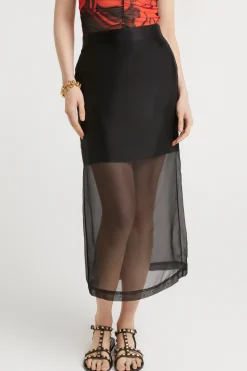 Skirts-HUSK Mira skirt - Black