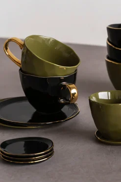 Tableware & Trays-HUSK Morning Plate - Green