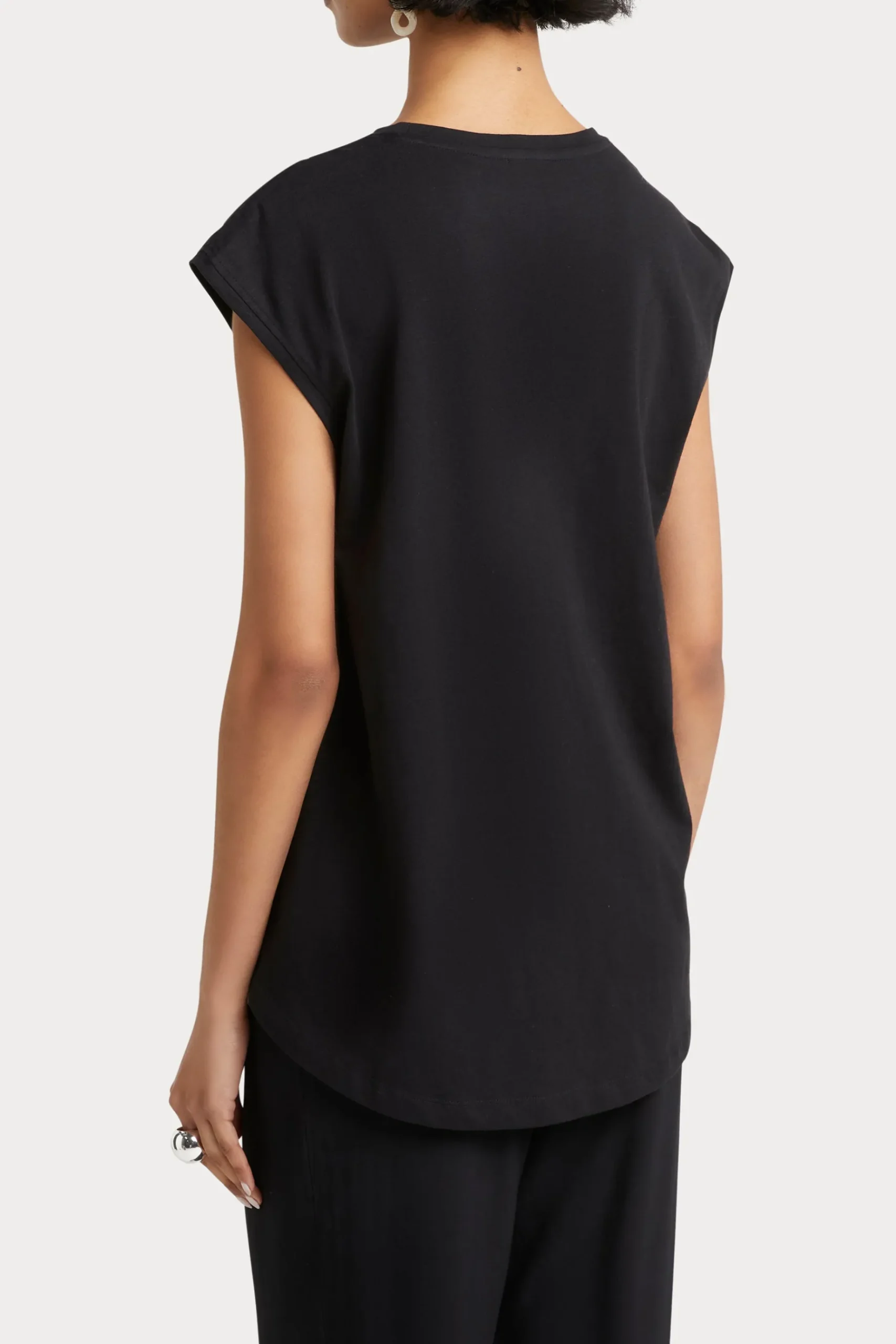 Tees & Tanks-HUSK Muscle tee - Black