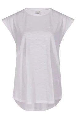 Tees & Tanks-HUSK Muscle tee - White