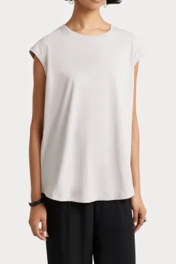 Tees & Tanks-HUSK Muscle tee - White