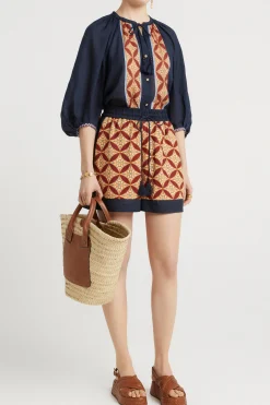 Pants-HUSK Mya short - Print