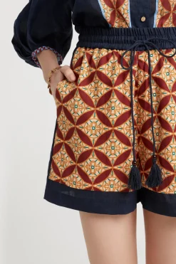 Pants-HUSK Mya short - Print