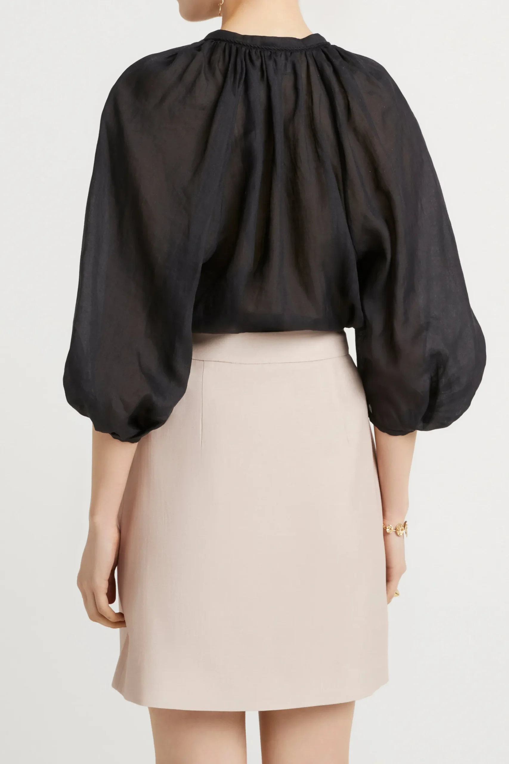 Tops-HUSK Mya top - Black