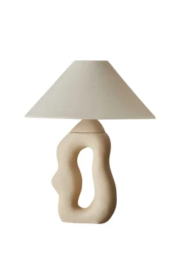 Furniture, Lighting & Mirrors-HUSK Norma Lamp - Clay