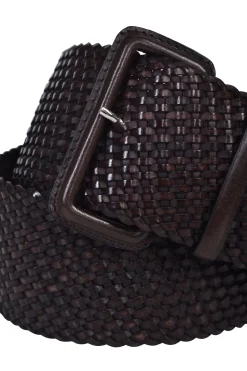 Belts-HUSK Oia Belt - Chocolate