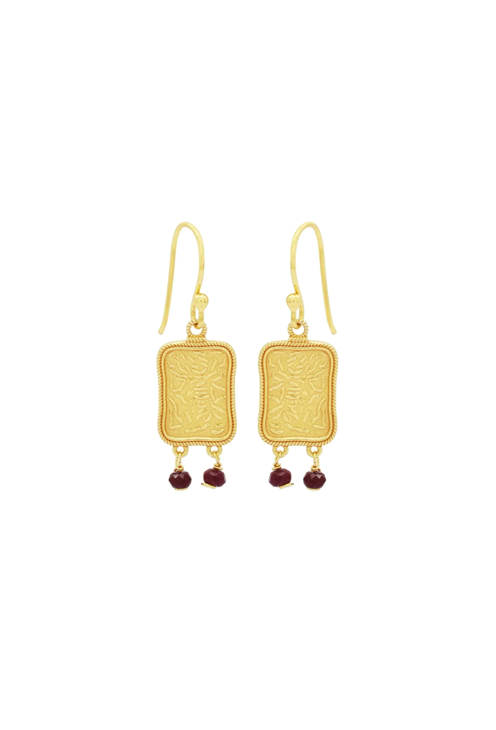 Earrings-HUSK Oli Earring - Gold