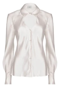 Tops-HUSK Olivia top - Oyster