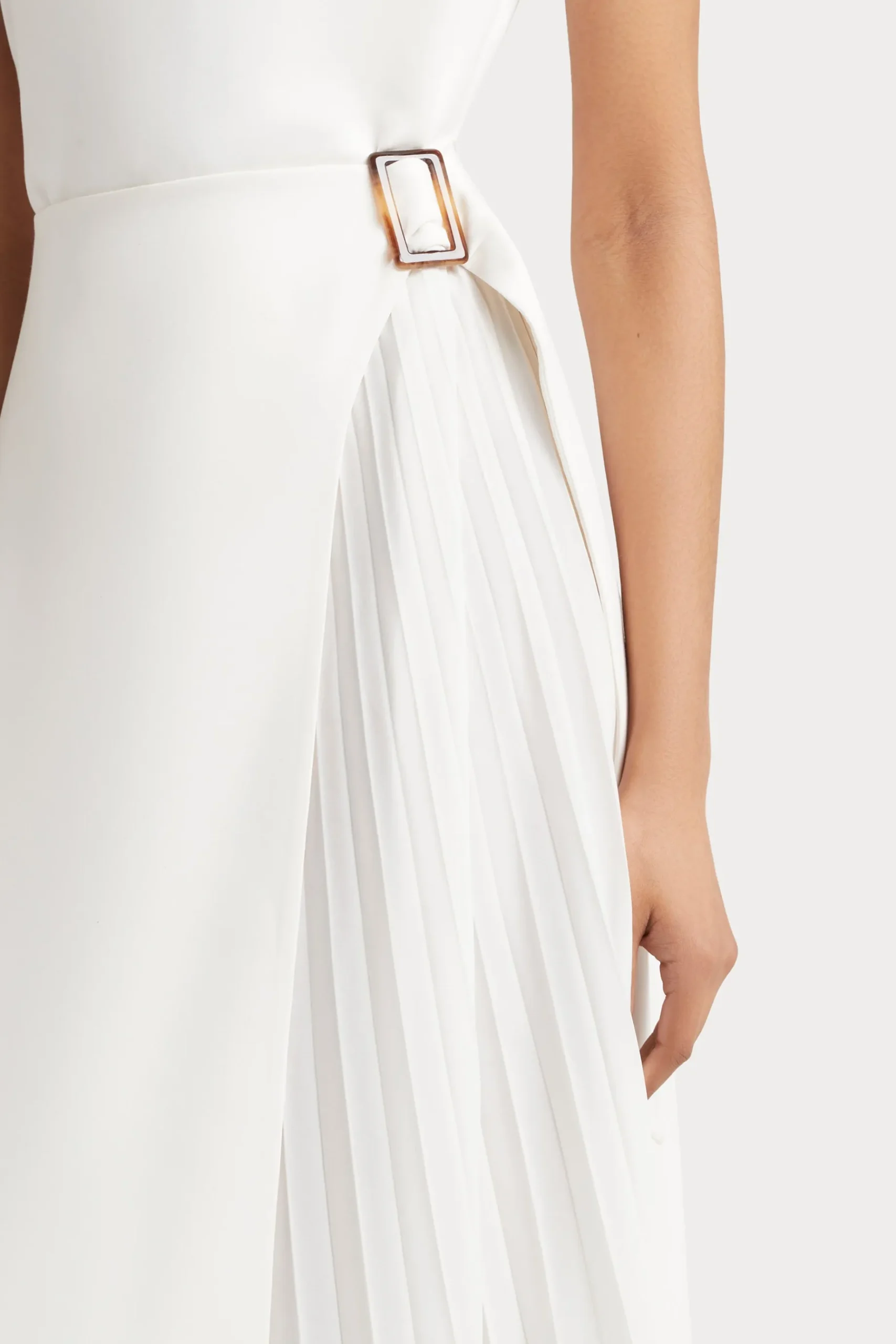 Dresses-HUSK Pia dress - Oyster