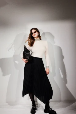 Skirts-HUSK Pia skirt - Black