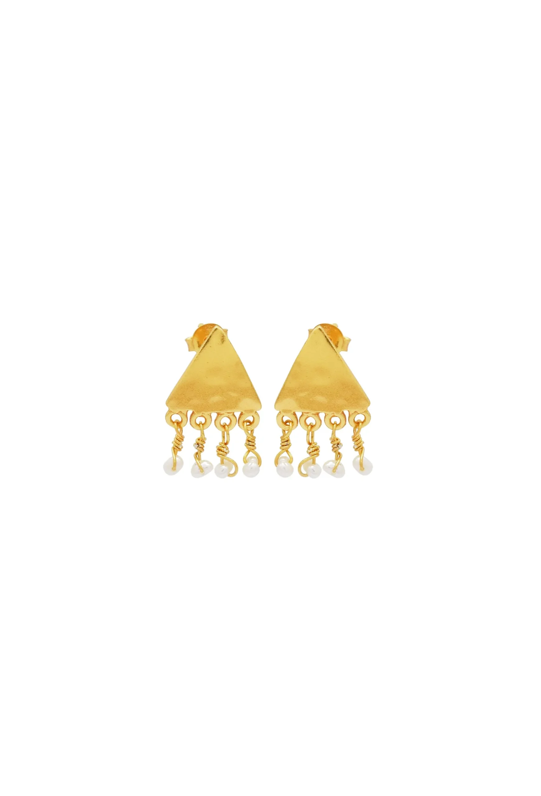 Earrings-HUSK Piazza Earring - Gold