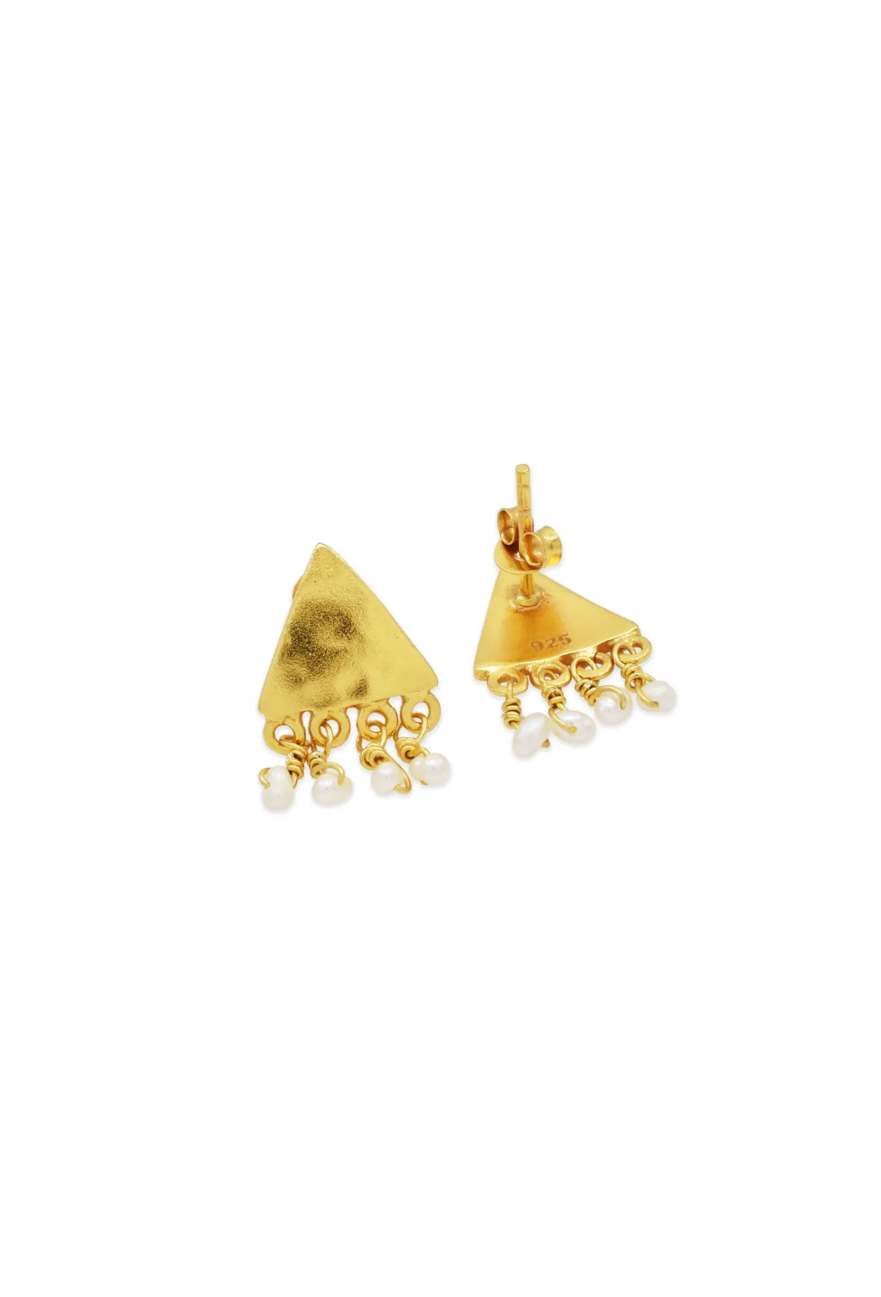 Earrings-HUSK Piazza Earring - Gold
